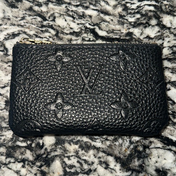 Louis Vuitton Handbags - Black and gold Loius Vuitton Coin Purse